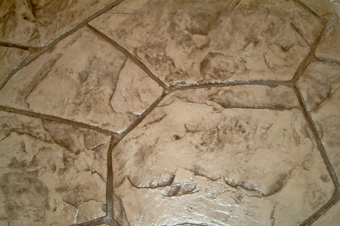 Orchard Stone stamped concrete pattern
